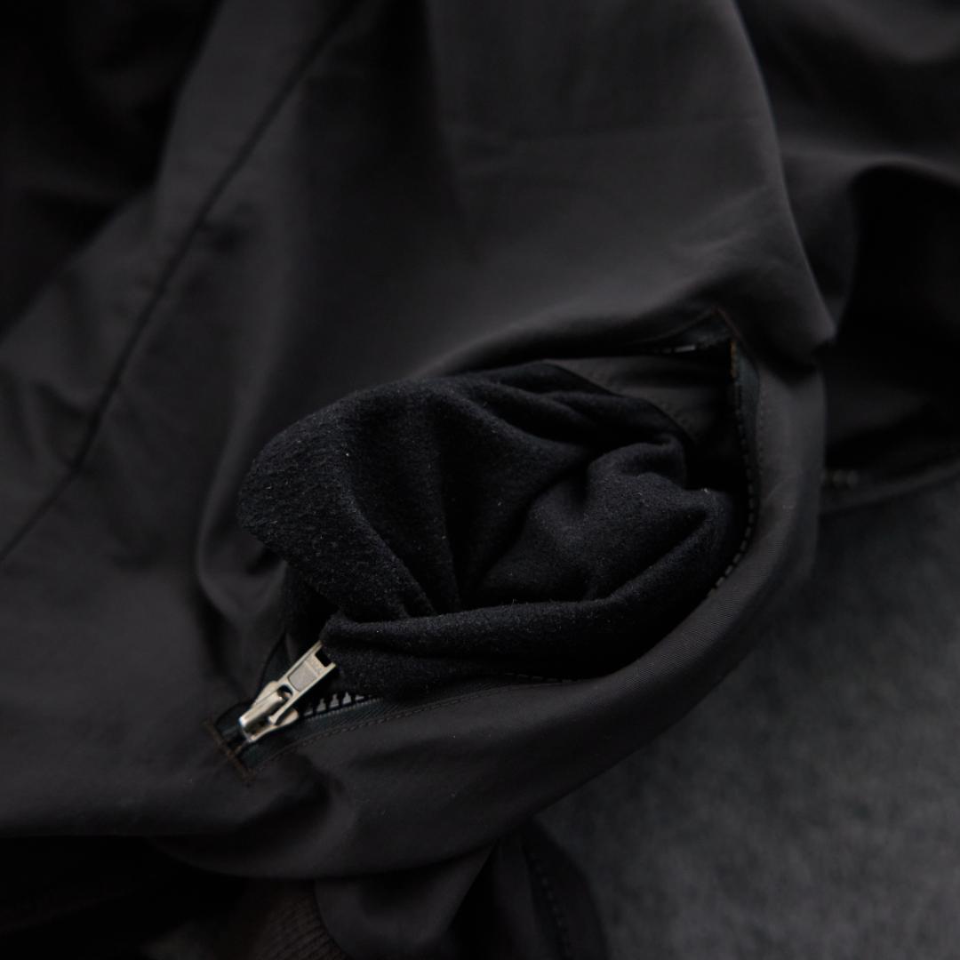 激レア胸刺繍なし L.L.Bean ウォームアップジャケット ブラック L