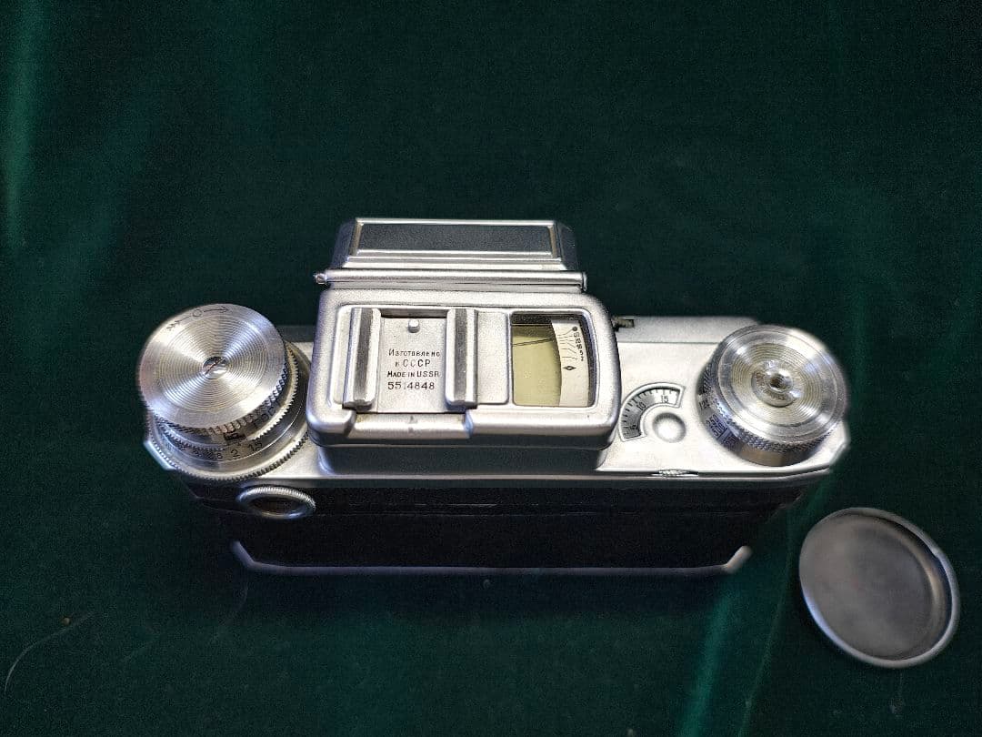 キエフ ロシア製レンジファインダー フィルムカメラ レンズ、ケース付き３台