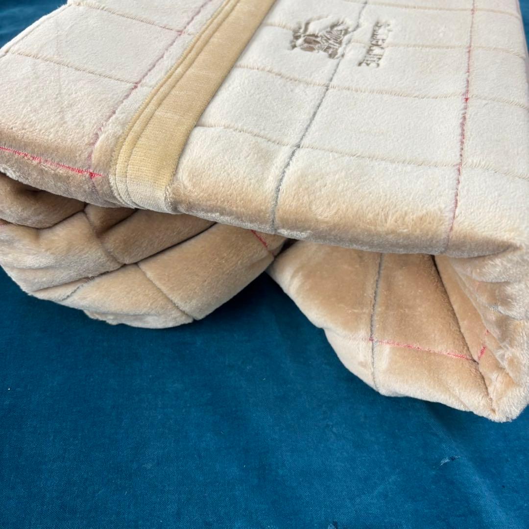 最終お値下げ‼︎シール織綿毛布 Burberry ロンドン 西川産業　未使用