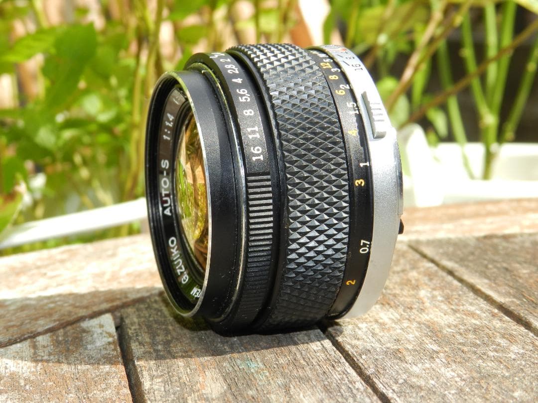 極美品　Olympus ZUIKO AUTO-S 50mm f/1.4 即撮影可