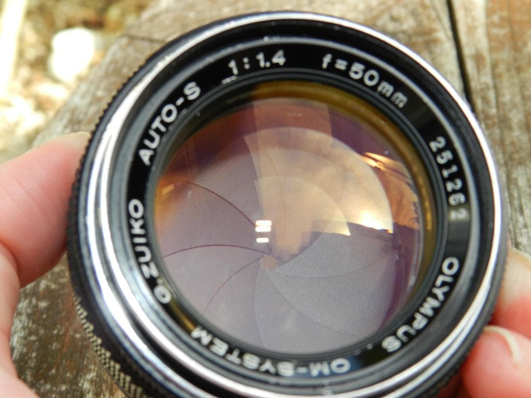極美品　Olympus ZUIKO AUTO-S 50mm f/1.4 即撮影可