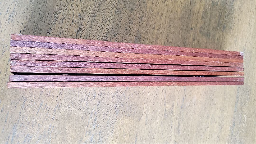 北欧ヴィンテージ　チークウォールシェルフ