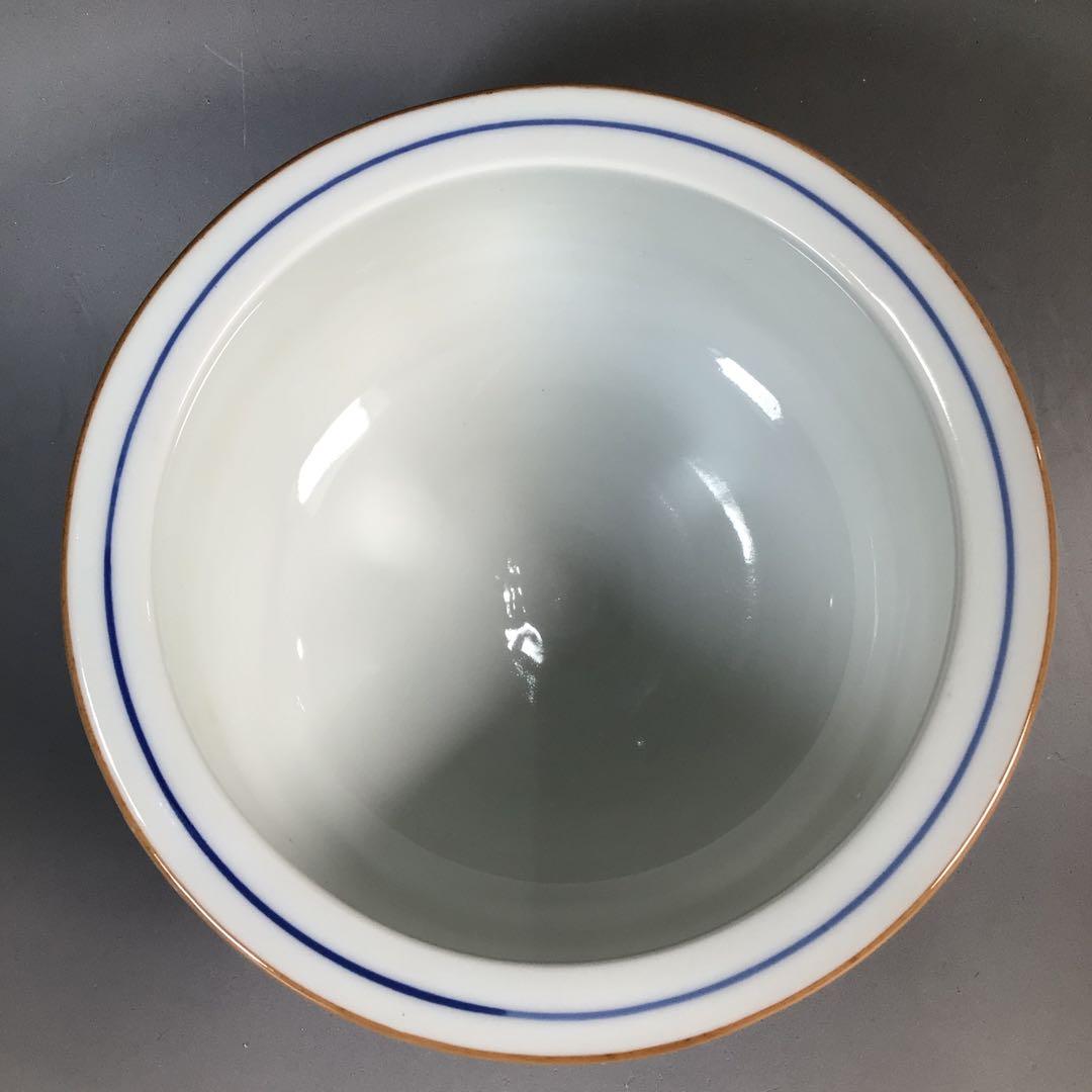 Ｎ３９１　皆具　『京焼　貴山造』『染付祥瑞文』『水指　建水　蓋置　杓立』　共箱