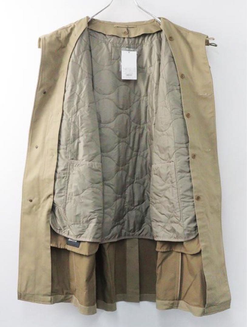 ZUCCa 3WAY アウター ライナー付きコート XS/ベージュ