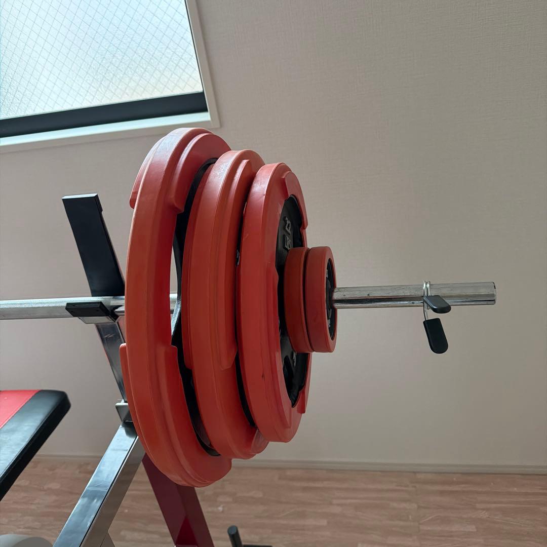 プ*だ様 iROTEC ベンチプレスセット 20kgプレート付き