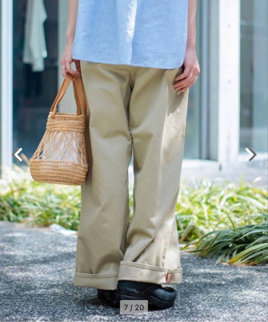 [D.M.G / ディーエムジー] ウエポン シックレッグパンツ