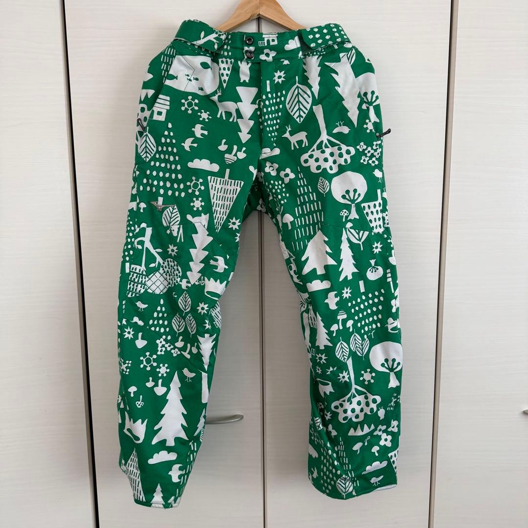 【Sサイズ】ミズノ デモソリッド スキーパーカ デモプリント スキーパンツ 上下