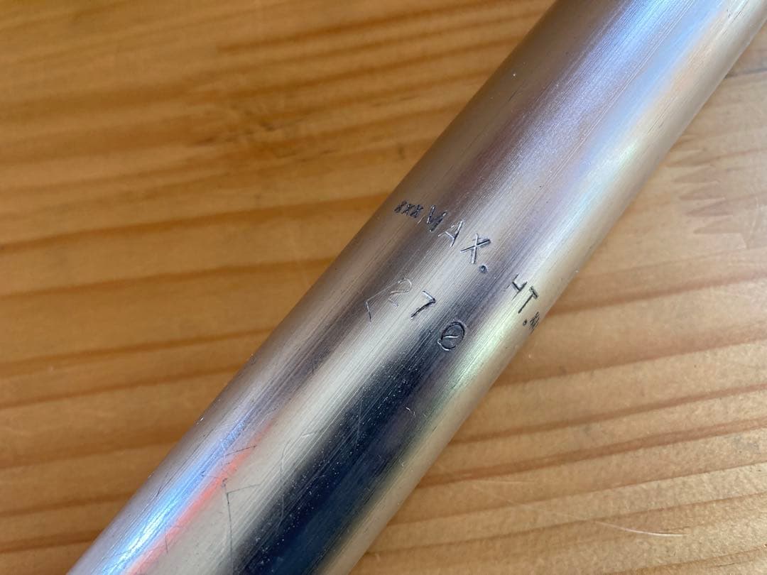 27.0mm CONTROL TECH シートポスト 全長350mm オールド