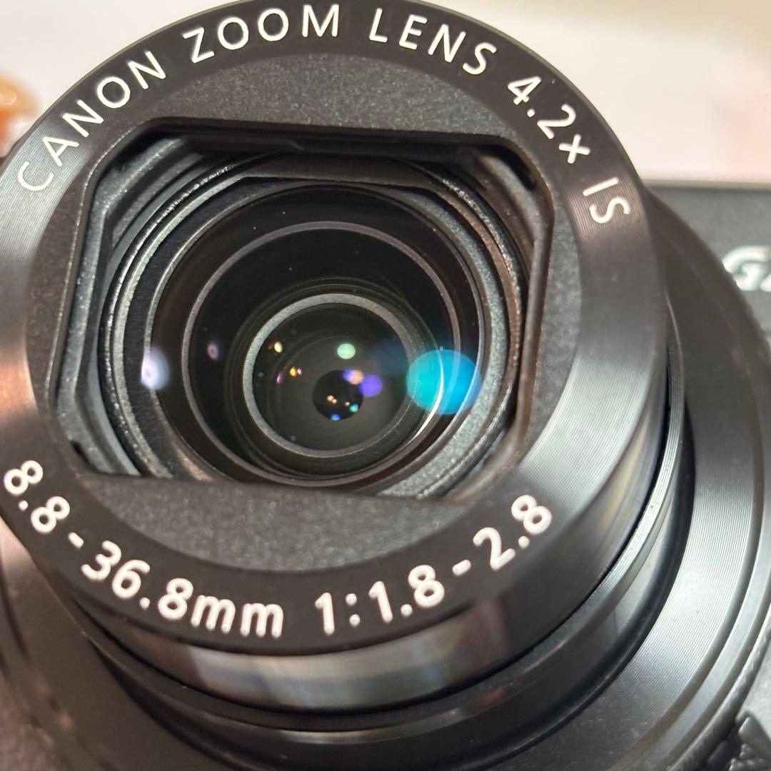 美品 Canon PowerShot G7X Mark II ブラック