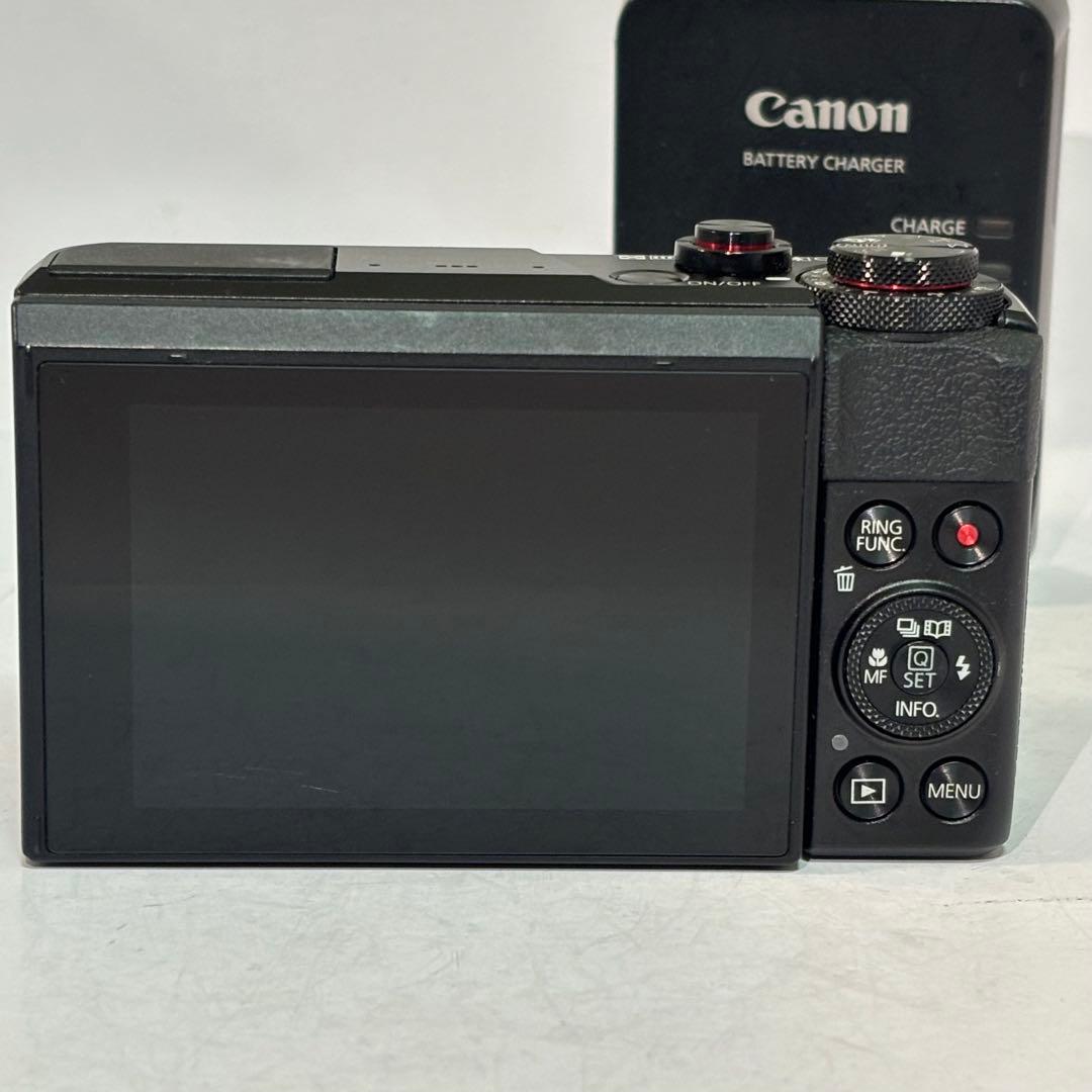 美品 Canon PowerShot G7X Mark II ブラック