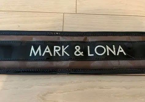 【美品】MARK & LONA ゴルフ　名札付　キャディバッグ