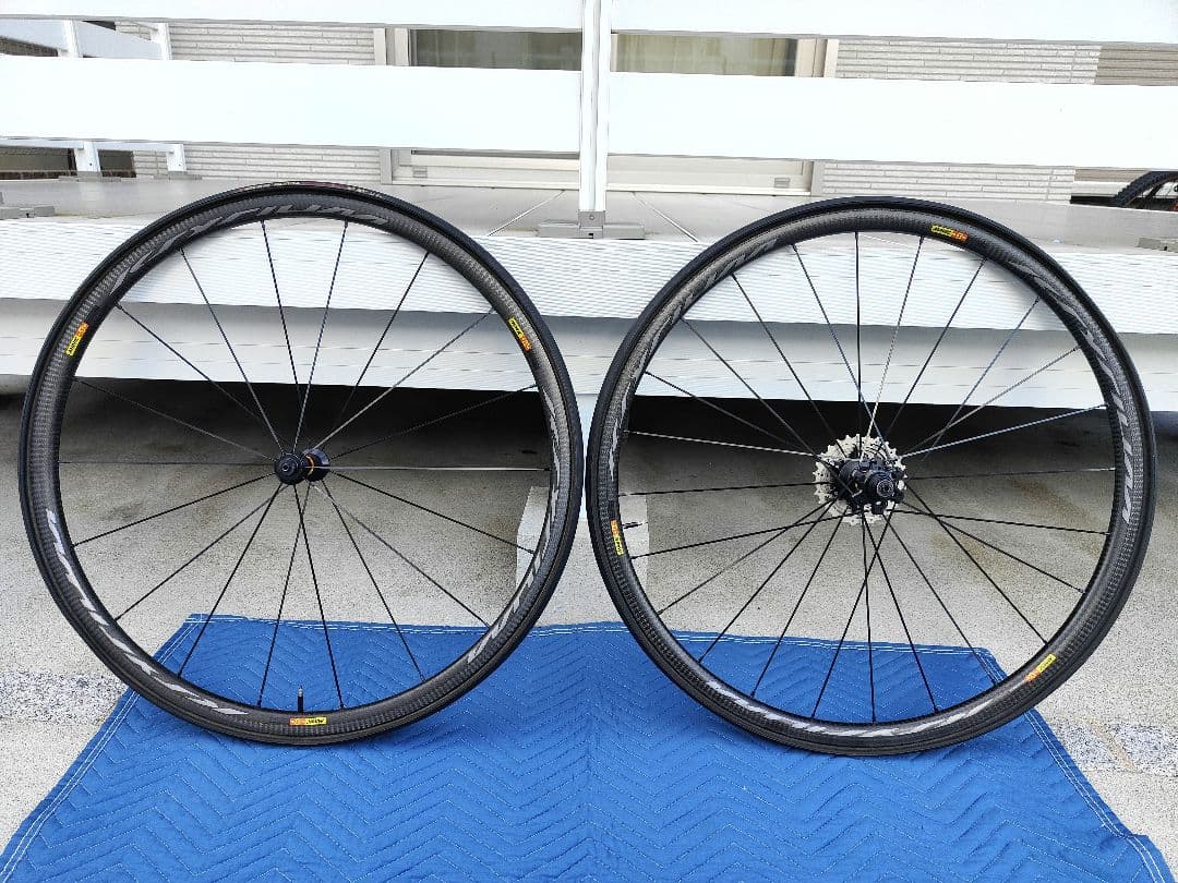 マビックカーボンホイール　 キシリウムプロカーボンSL チューブラー美品☆2