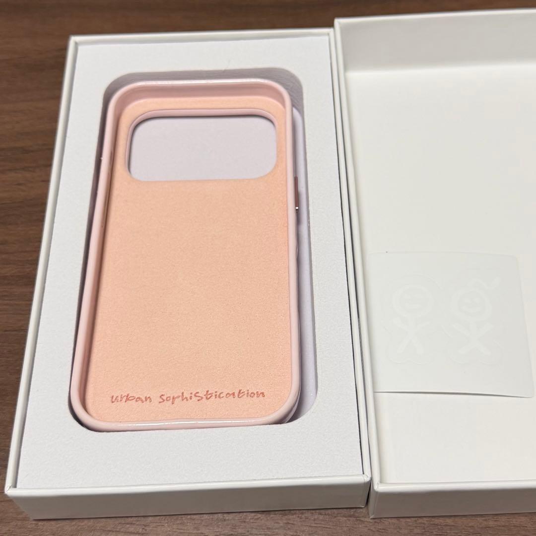 Urban Sophistication iPhone17proケース ピンク