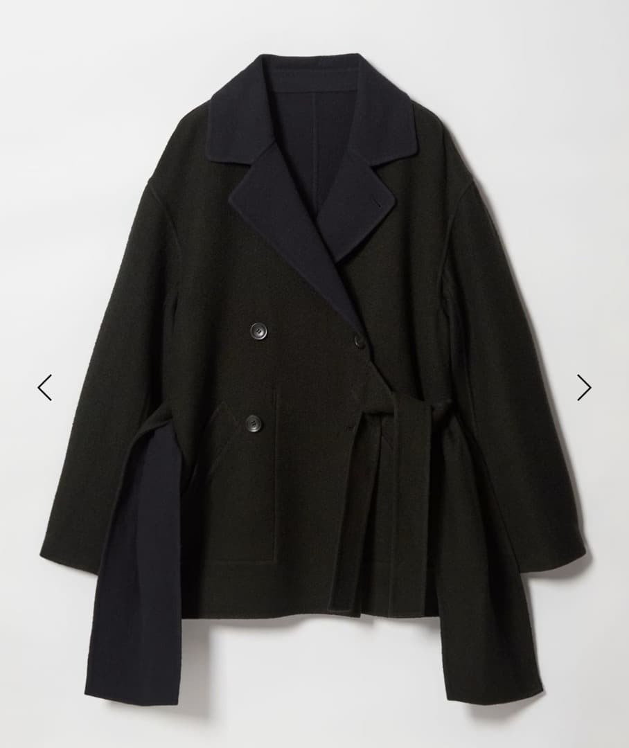 新品未使用　ATTISESSION リバーシブル　ベルトコート