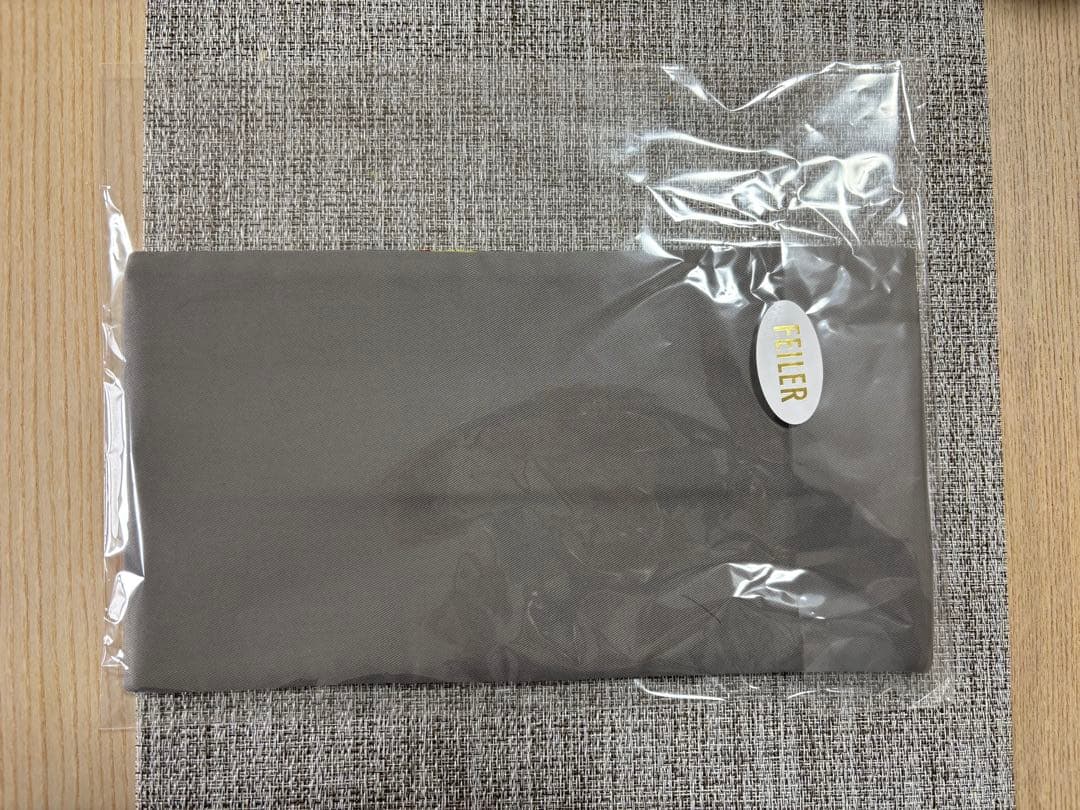 【週末限定お値下げ】FEILER ハイジ ティッシュボックス カバー Gray