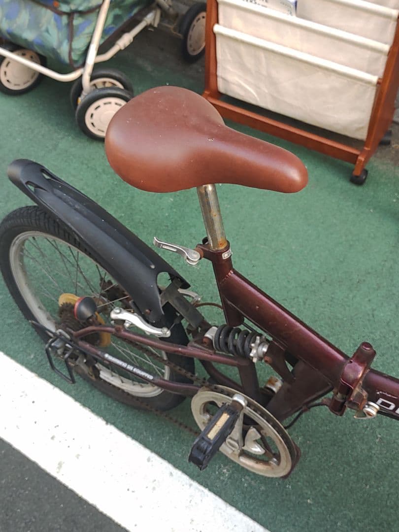 おりたたみ自転車　6段ギア