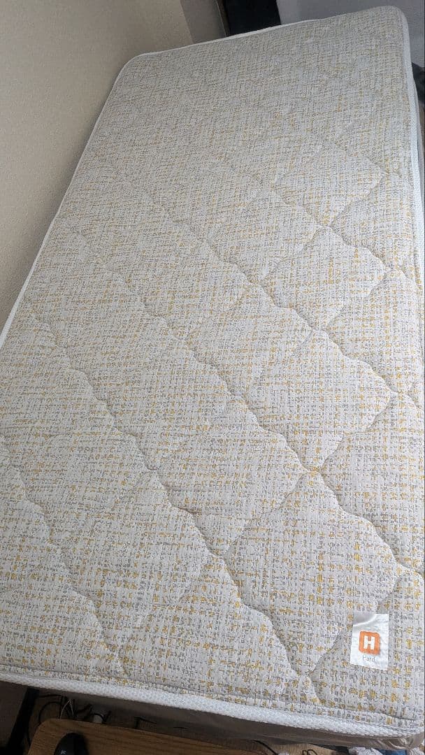 【美品】源ベッド 咲夜レアル ポケットコイルマットレス キープ（ハード）シングル