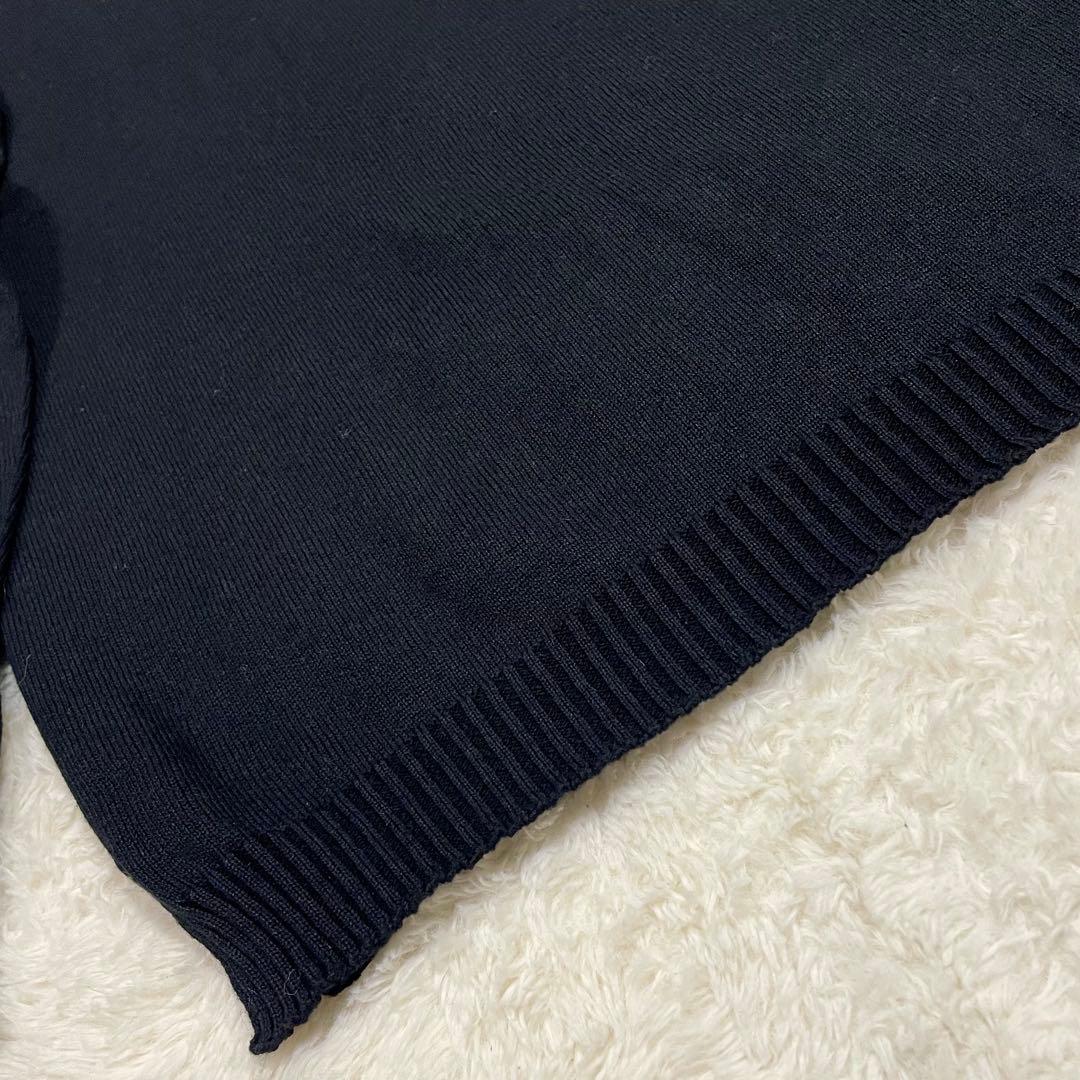 ヨウジヤマモトプールオム カシミヤ混 バックエンブロイダリー ニット