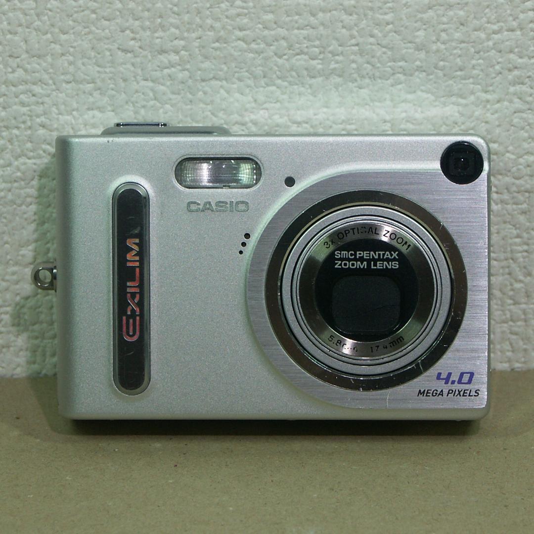 カシオ EXILIM EX-Z4 オールドコンデジ デジカメ 純正バッテリー新品