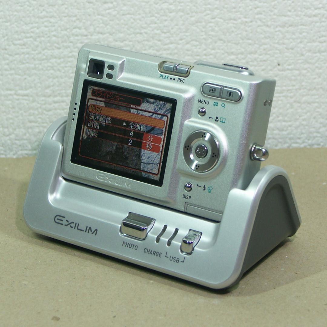 カシオ EXILIM EX-Z4 オールドコンデジ デジカメ 純正バッテリー新品