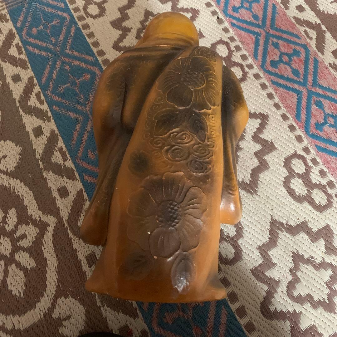 布袋様★昭和レトロ★アンティーク☆陶器★置物。