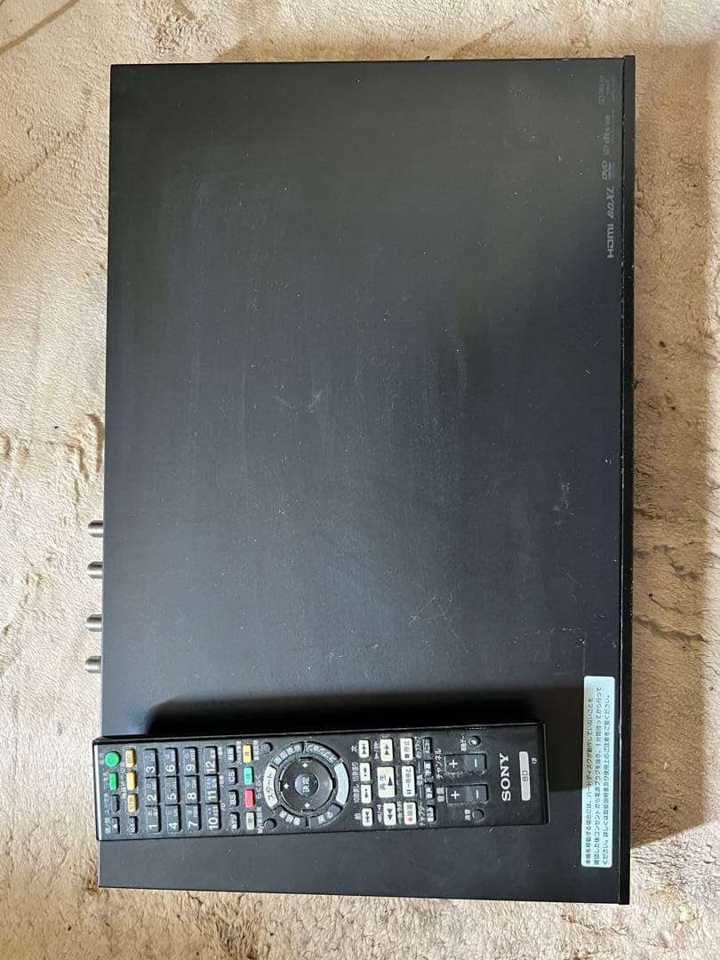 SONY　ソニー　ブルーレイレコーダー　BDZ-AT970T　　リモコン