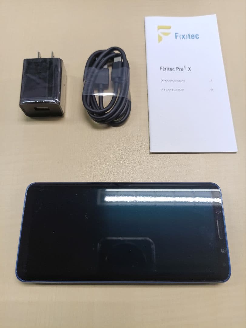 スマートフォン本体 F(x)tec Pro1 X blue 256GB