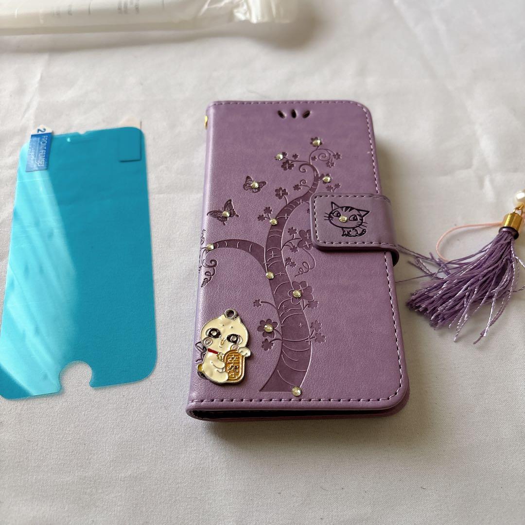 iPhone SE 2020 ケース iPhone 8 手帳型 かわいい 猫