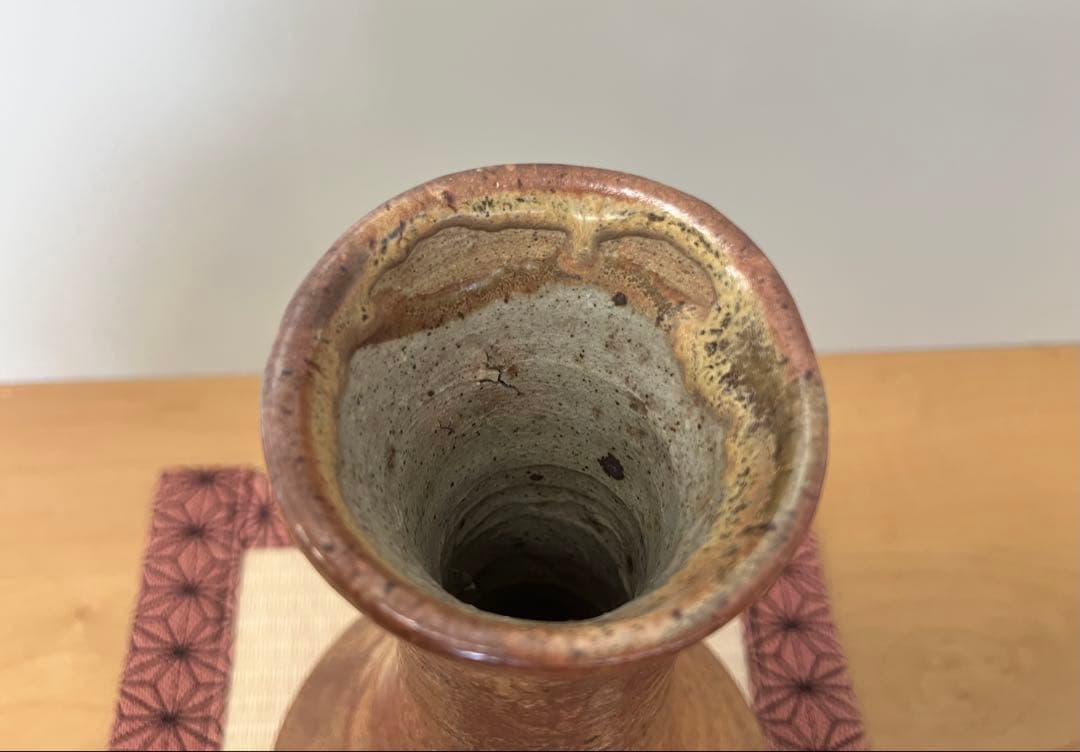 【袮彦】一輪ざし 愚陶庵 仁泉 箱表書 江川蒼竹 西潟東平作 1967年 共箱