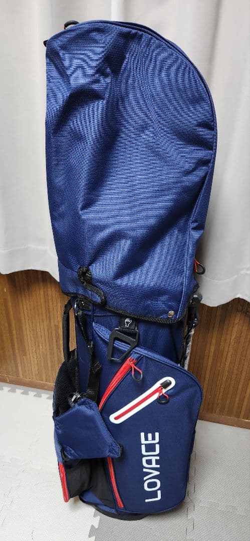 【新品未使用】14分割 LOVACE ネイビー キャディバッグ 残り1個