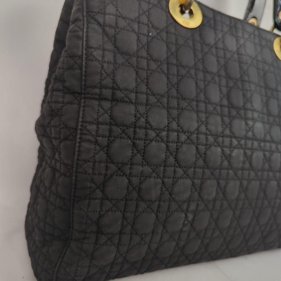 Christian Dior レディディオール カナージュ ハンドバッグ