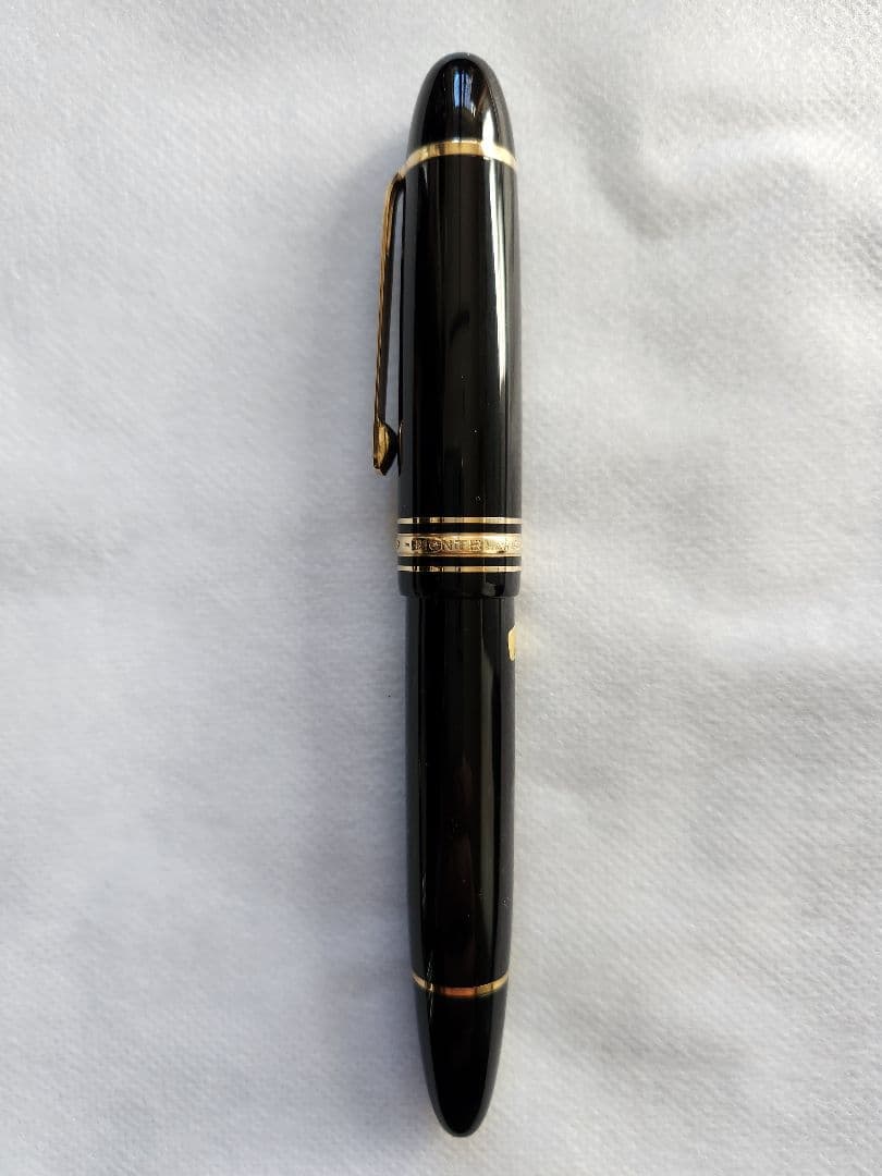 極美品 モンブラン １４９ １４Ｃ 中白 Fニブ 段無エボナイト芯