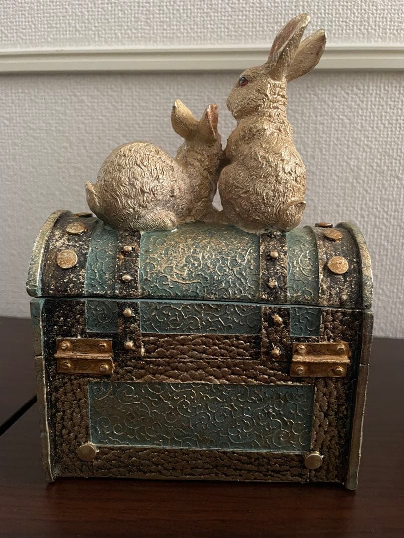 アンティーク調 うさぎ インテリア雑貨