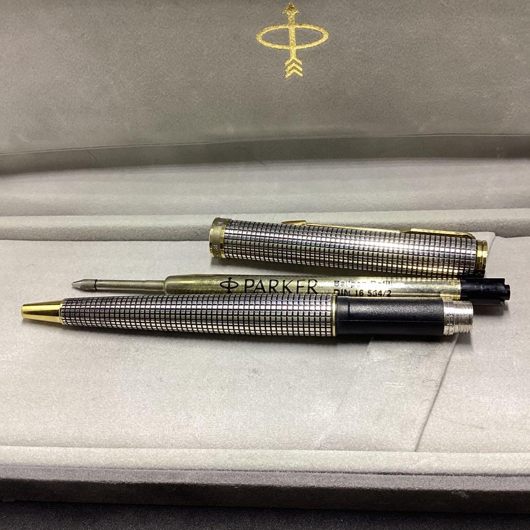 パーカー　ボールペン　プリミア　シズレ　スターリングシルバー