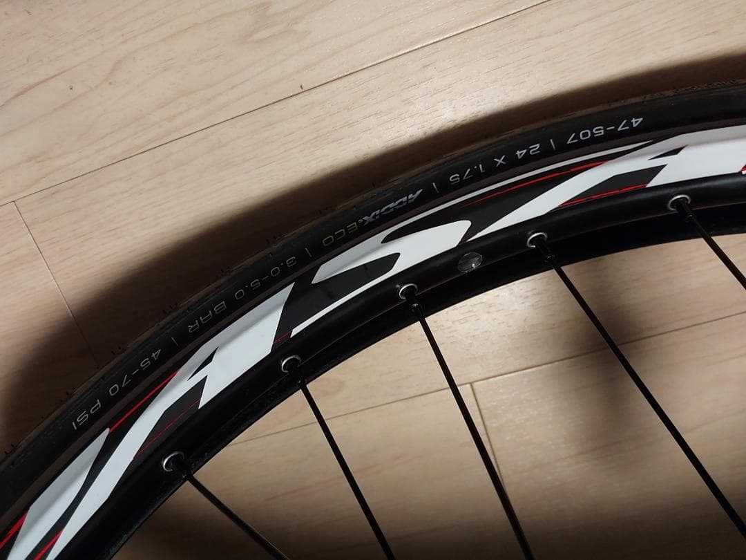 PASAK 24インチ前後ホイール、マラソン24x1.75、DT互換キャップ