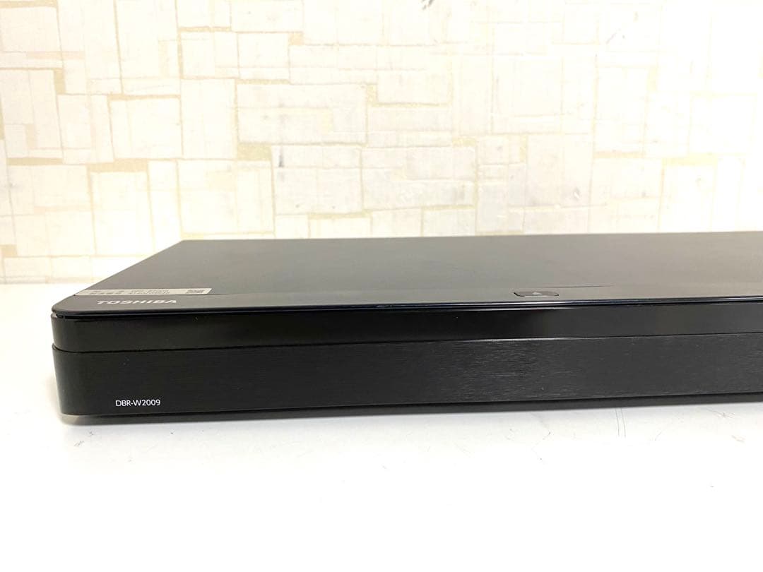 TOSHIBA 東芝 ブルーレイディスクレコーダー DBR-W2009
