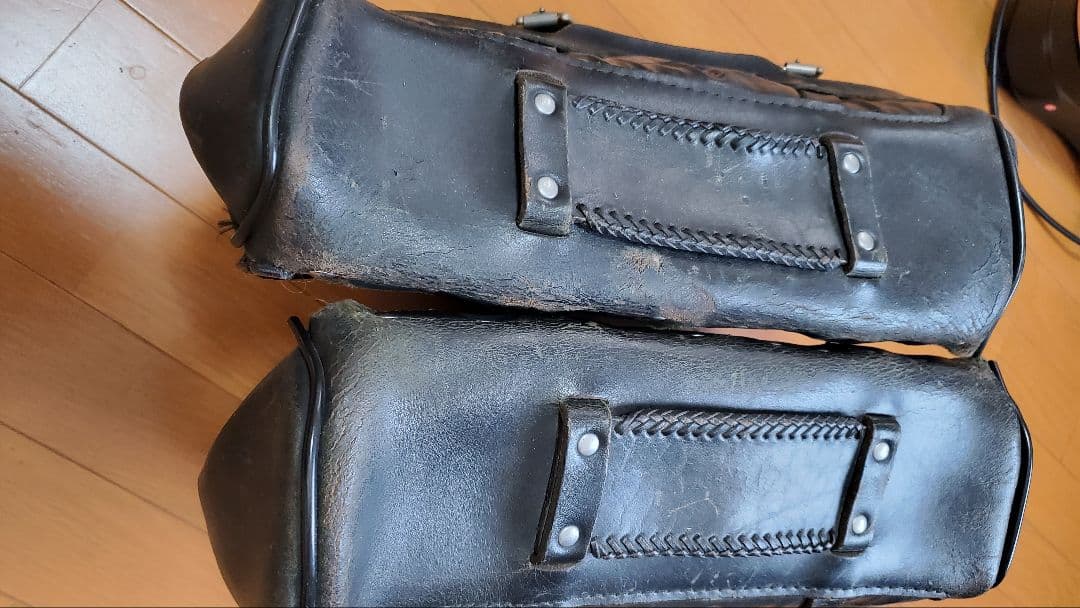 (稀少タラコ)ハーレー エボ EVO エヴォ 96’FLSTN 純正バッグ