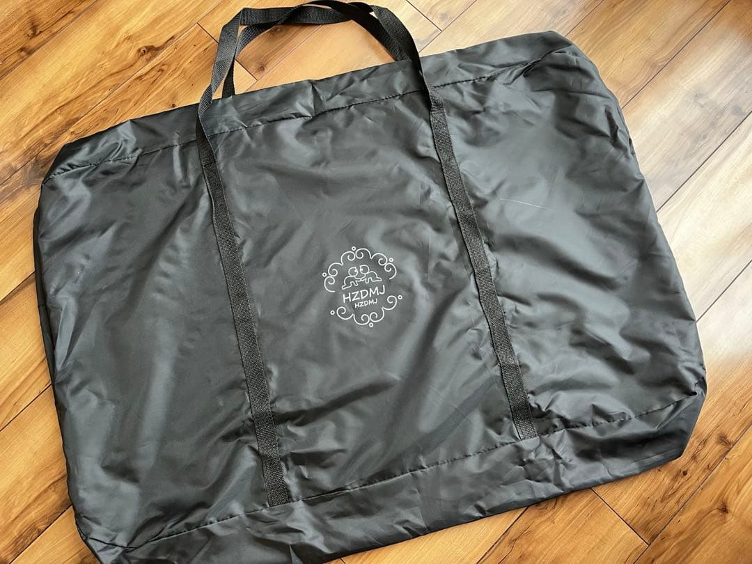 ベビーベッド　HZDMJ 高さ調節可　コンパクト　折り畳み