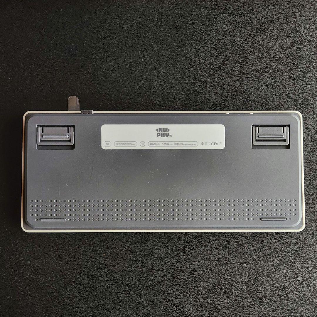 Nuphy Node 75 Lunar White 赤軸 Red Nano