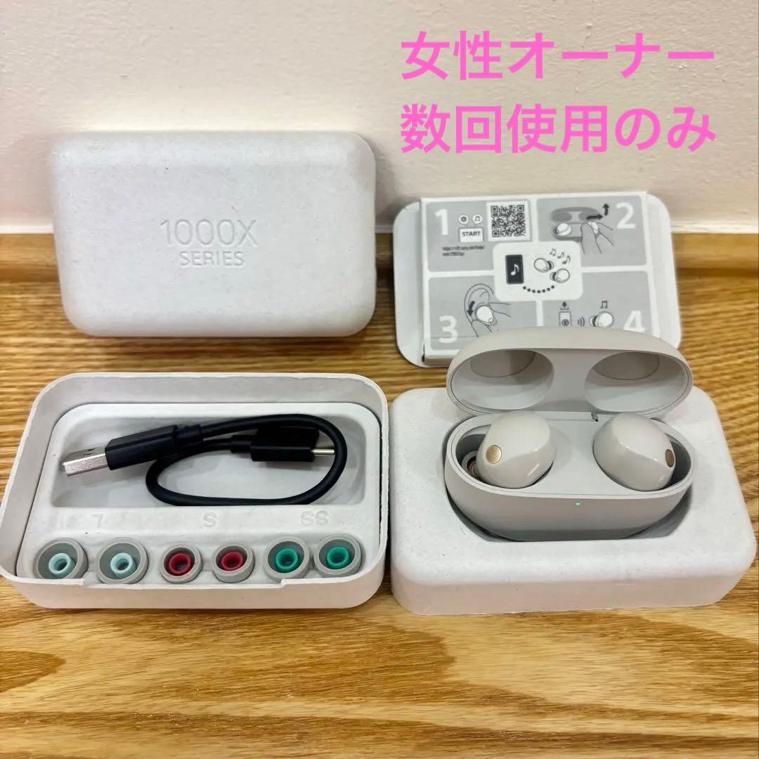 WF-1000XM5 プラチナシルバー/白