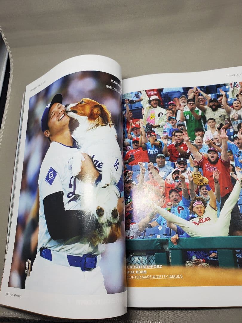 ワールドシリーズキャップ・ボール・冊子セット　ドジャースVSヤンキース 大谷翔平