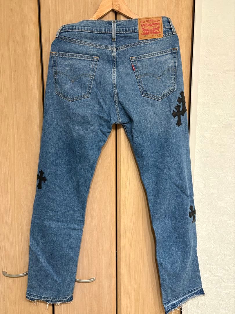 advance クロスパッチ デニム