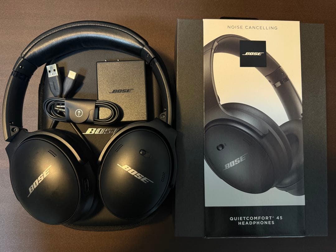 【付属品完備】Bose QuietComfort 45 ワイヤレスヘッドホン
