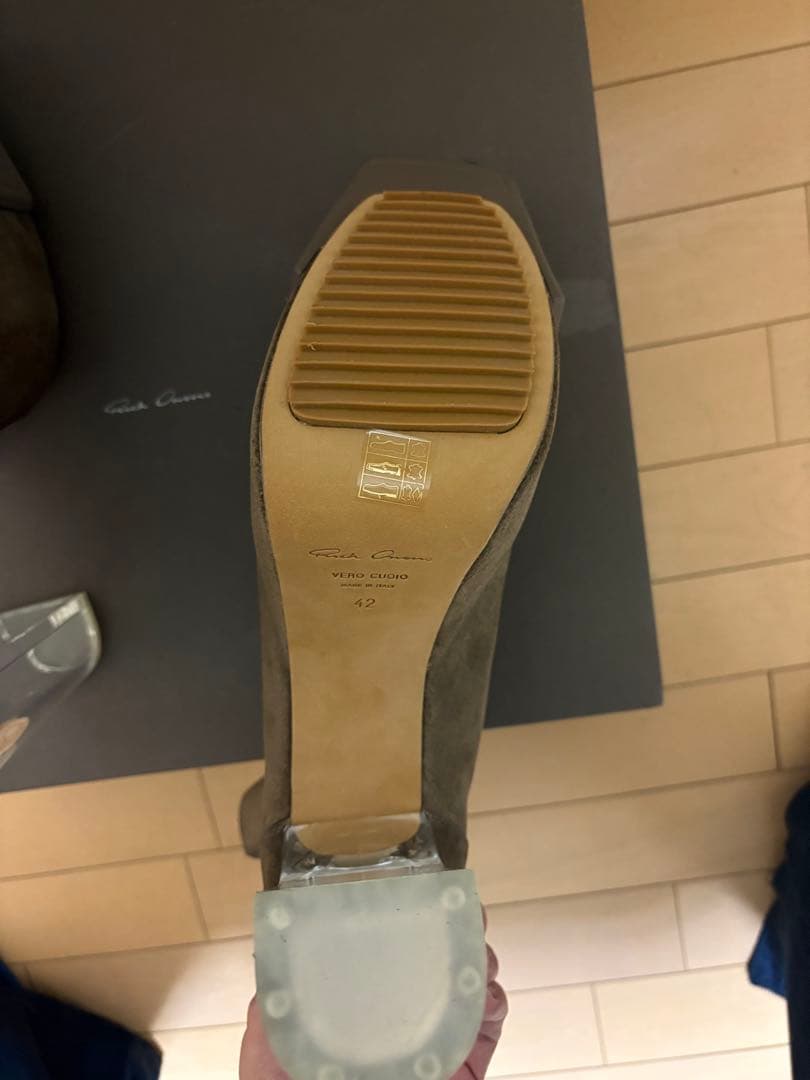 Rick Owens GRILLED PLATFORMS キスブーツ