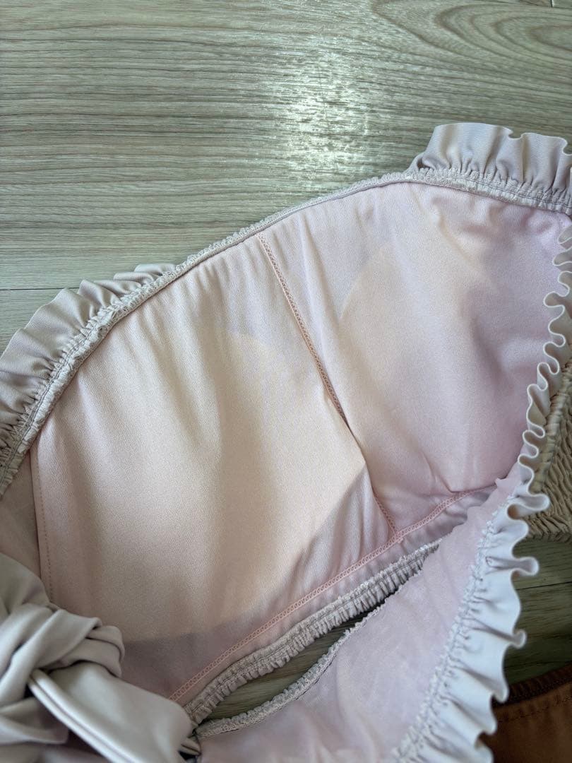 【値下げ】herlipto 水着☆Double Bow ONE PIECE