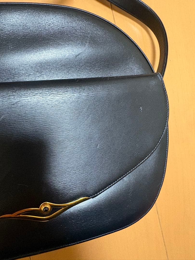 カルティエ サファイアライン ショルダーバッグ ネイビー