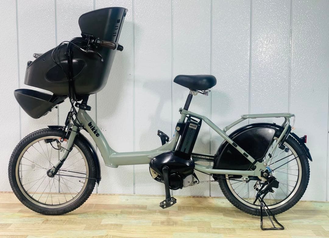 ★3105ブリヂストン12.8アンペア 20インチ子供乗せ電動アシスト自転車