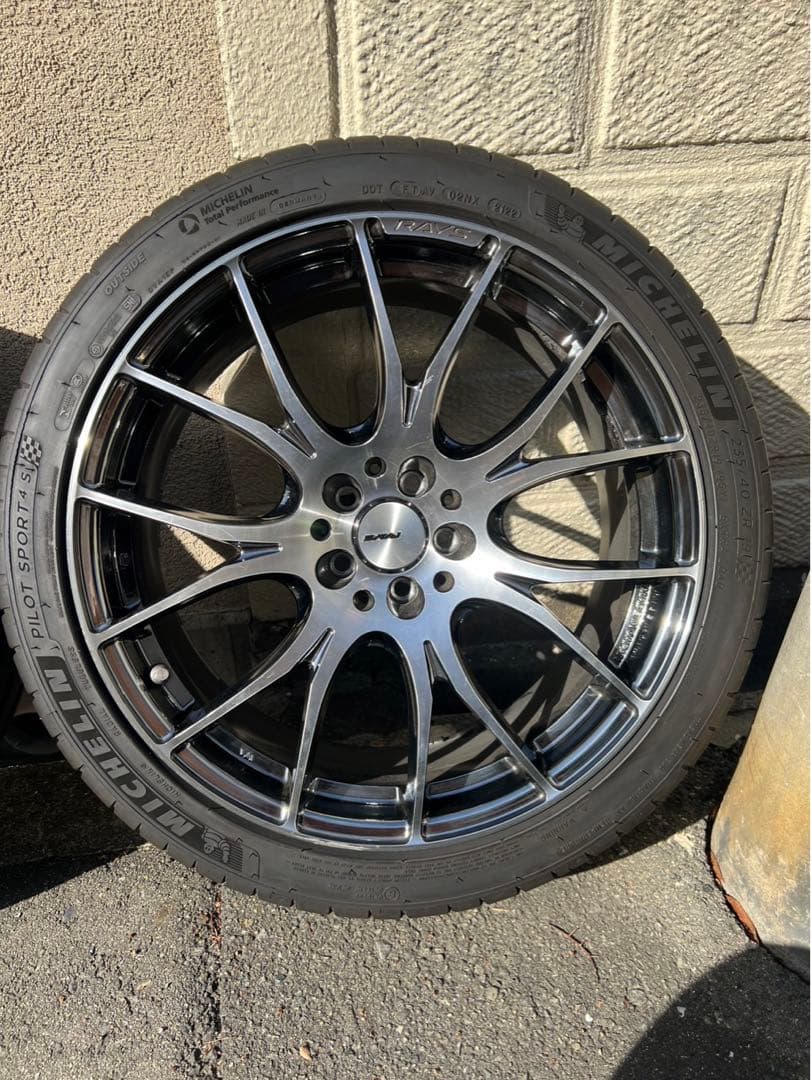 ひろ、Rays.19インチホイールタイヤセット