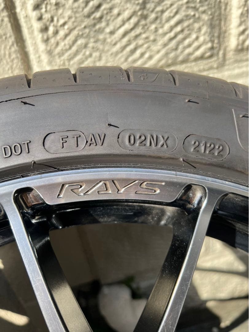 ひろ、Rays.19インチホイールタイヤセット