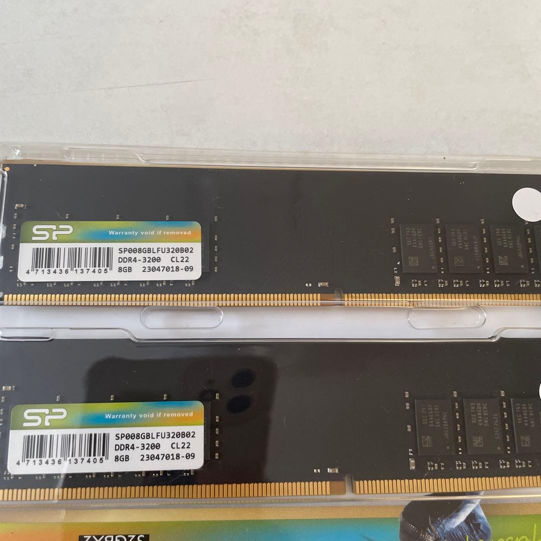 シリコンパワー メモリ DDR4 3200 PC4-25600 (16GB)